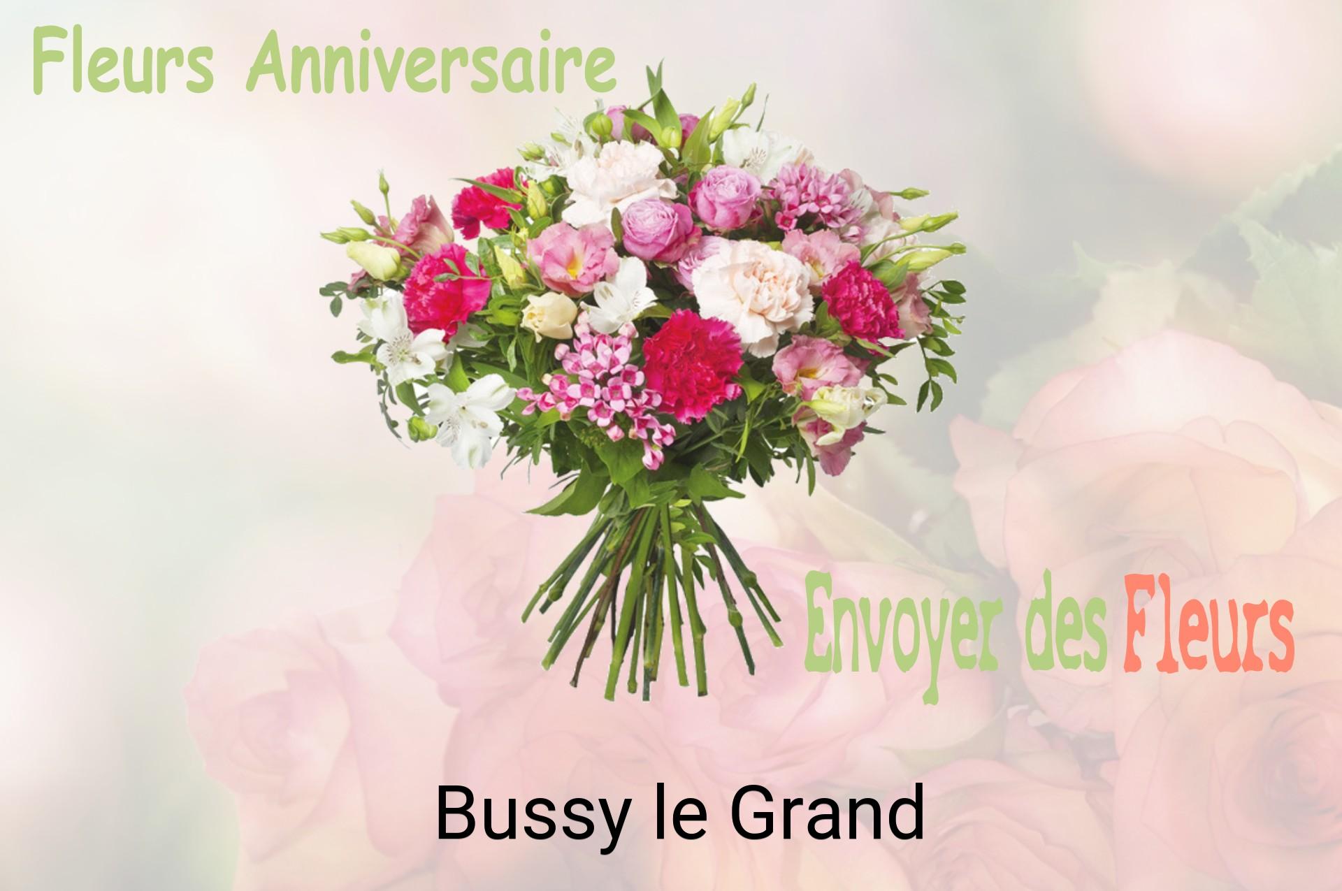 Bouquet de fleurs d’anniversaire livré à Bussy-le-Grand