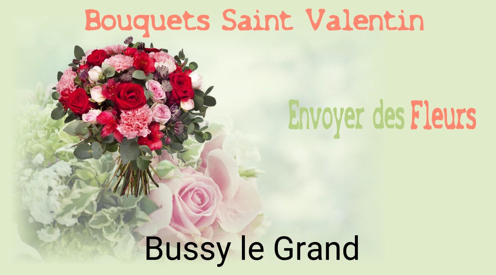Roses de Saint-Valentin livrées à Bussy-le-Grand